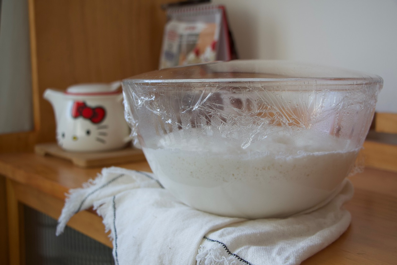 红豆沙水塔糕