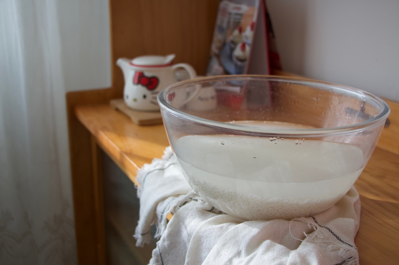 红豆沙水塔糕