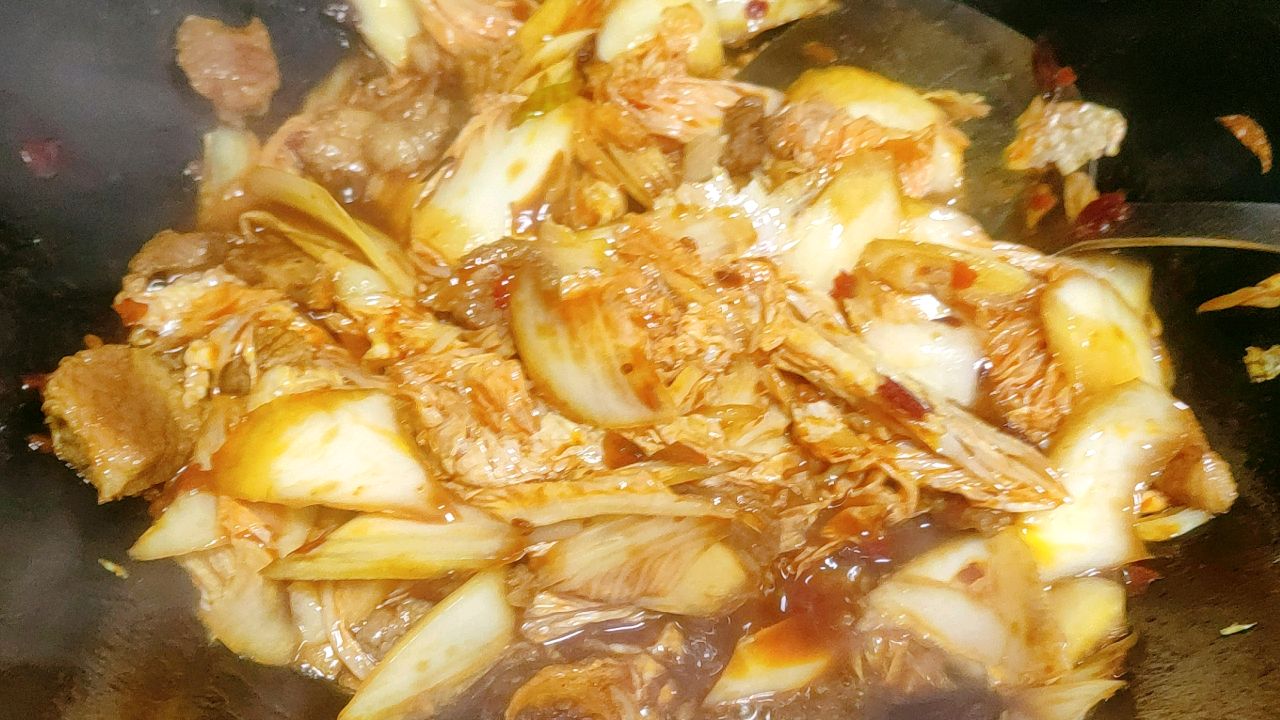 红红火火白菜粉丝煲