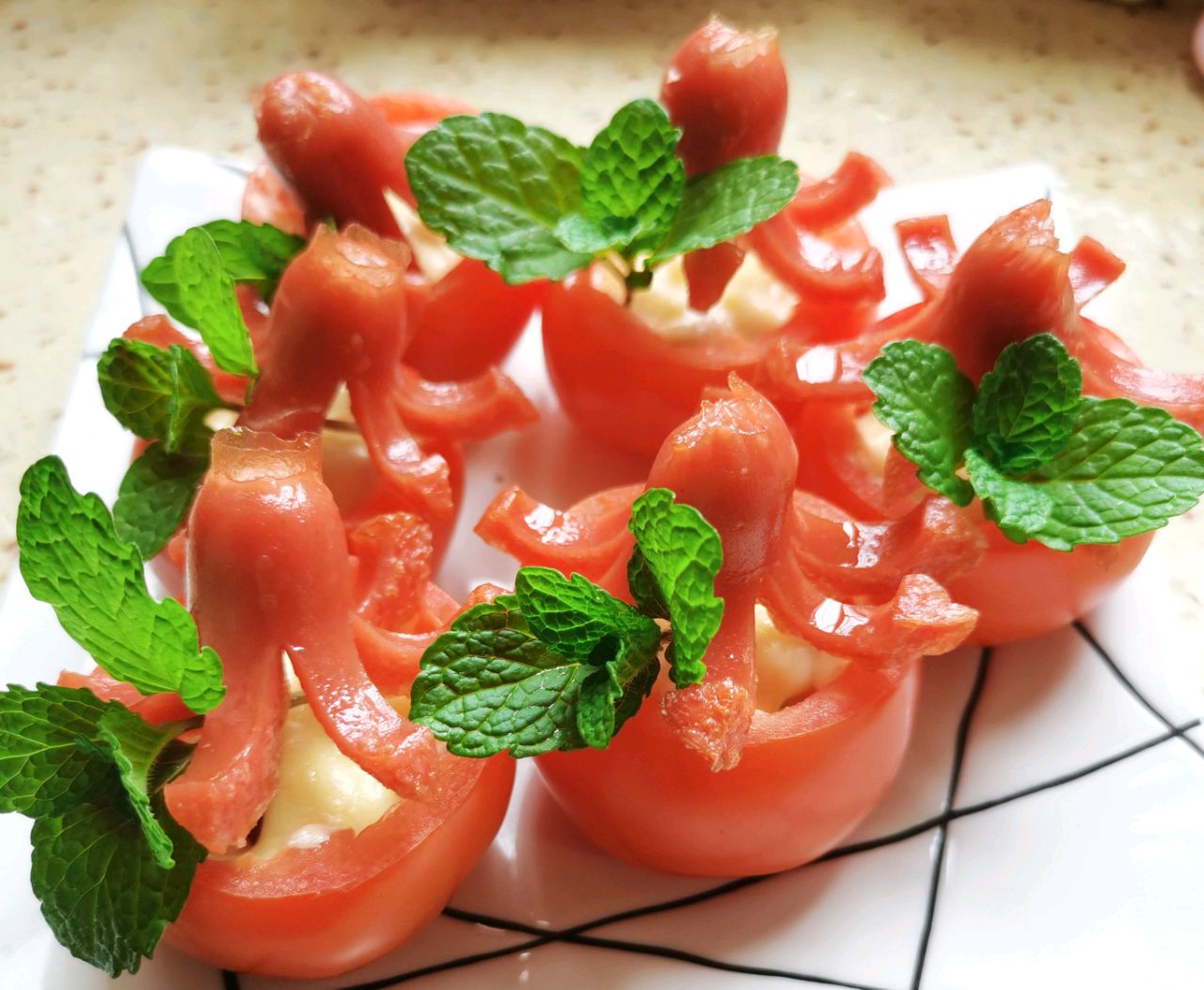 红火年夜饭——柿柿如意