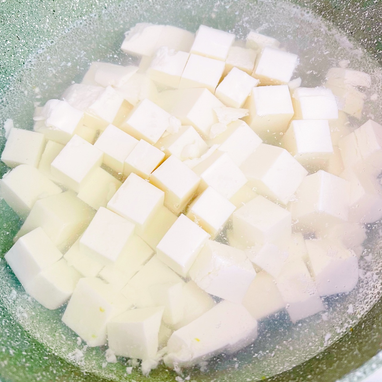 红火肉米豆腐蒸蛋