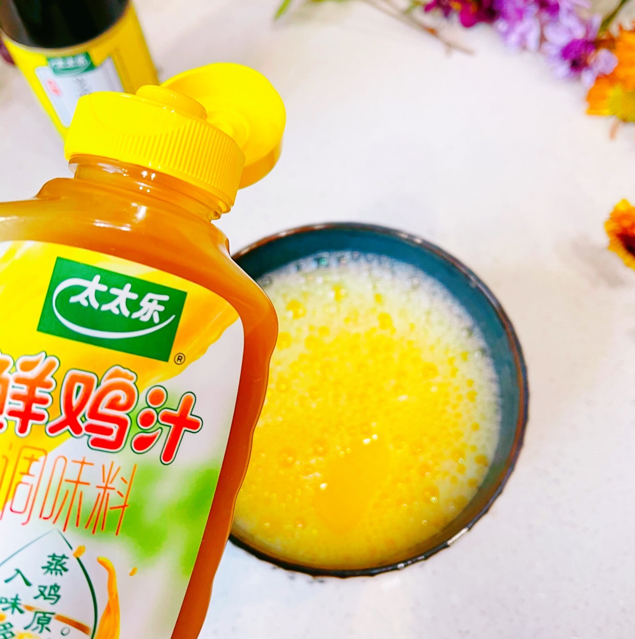 红火肉米豆腐蒸蛋