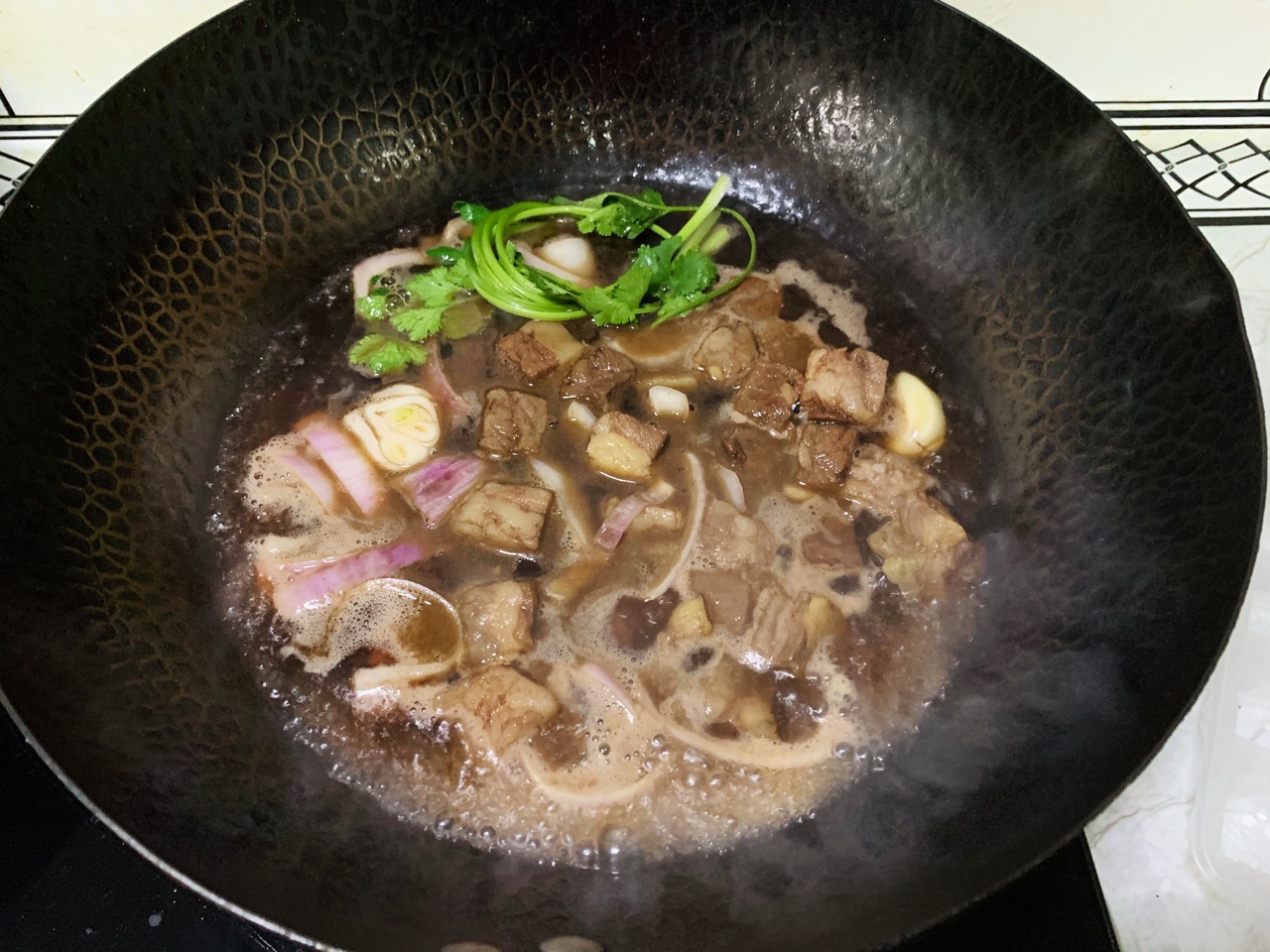 红酒和牛烤串
