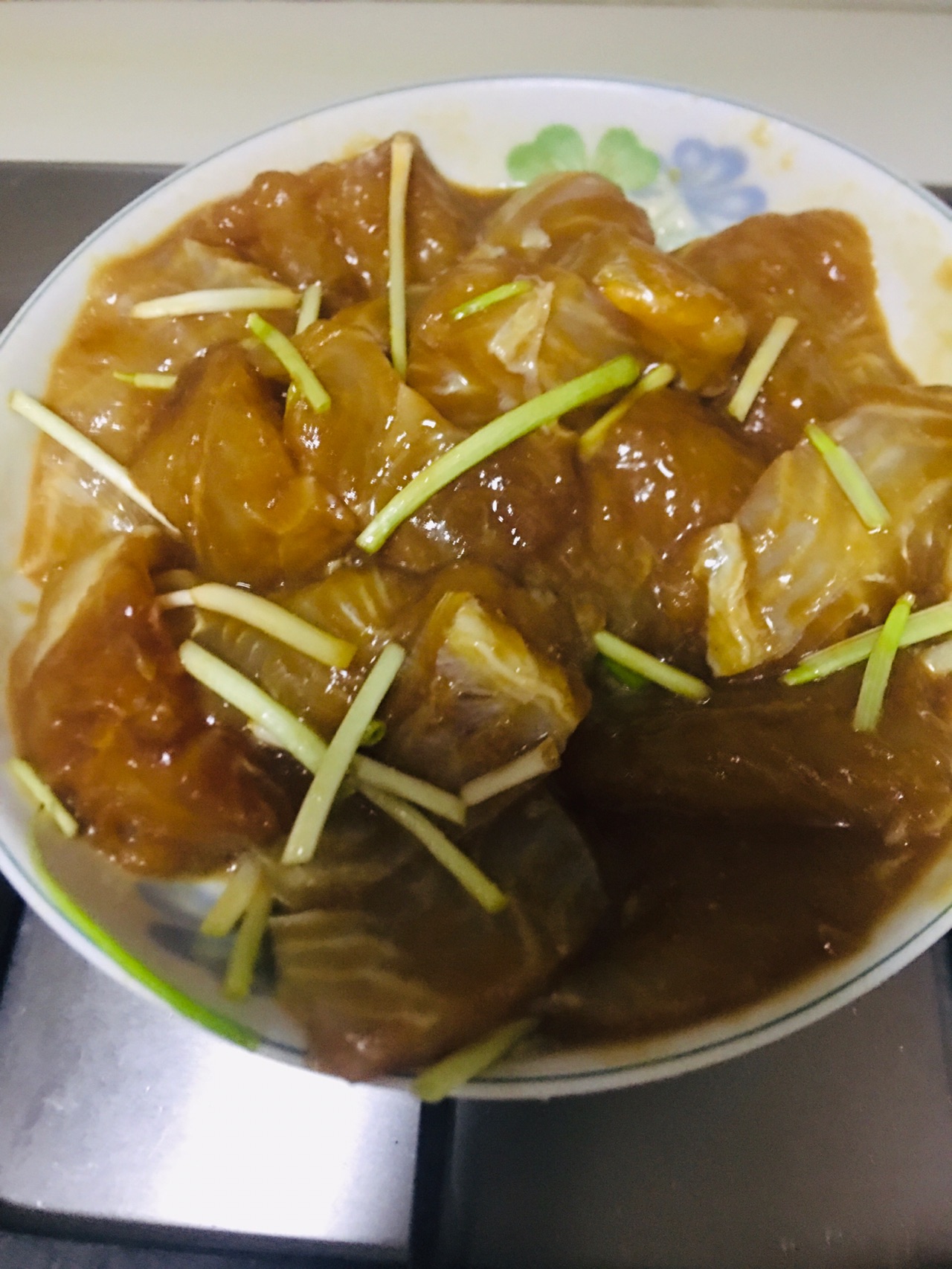 红烧巴沙鱼