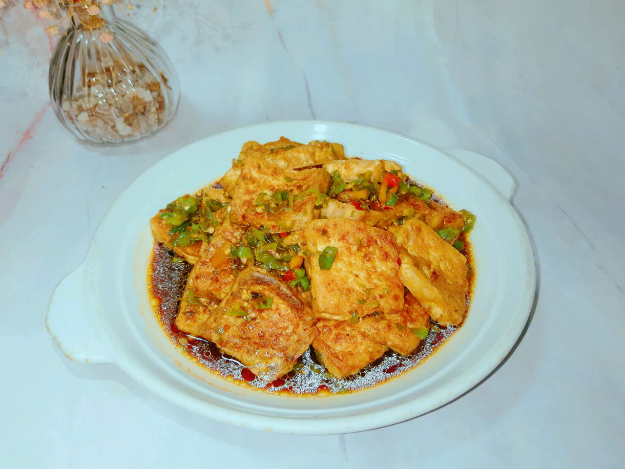 红烧白豆腐