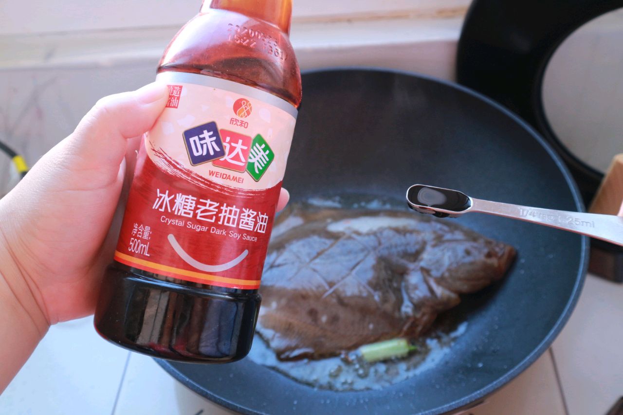 红烧比目鱼