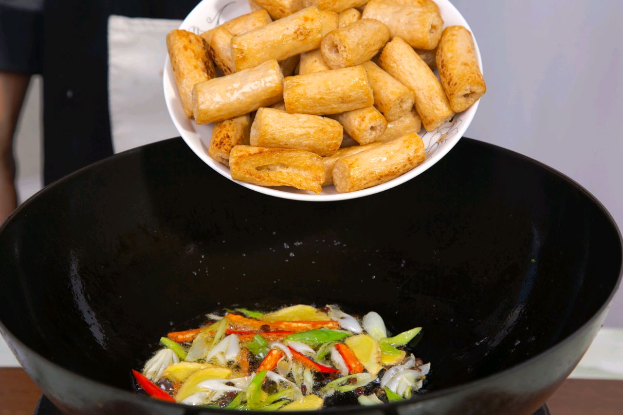 红烧豆肠