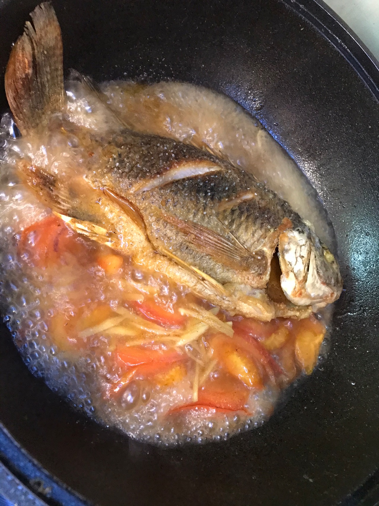 红烧番茄鱼