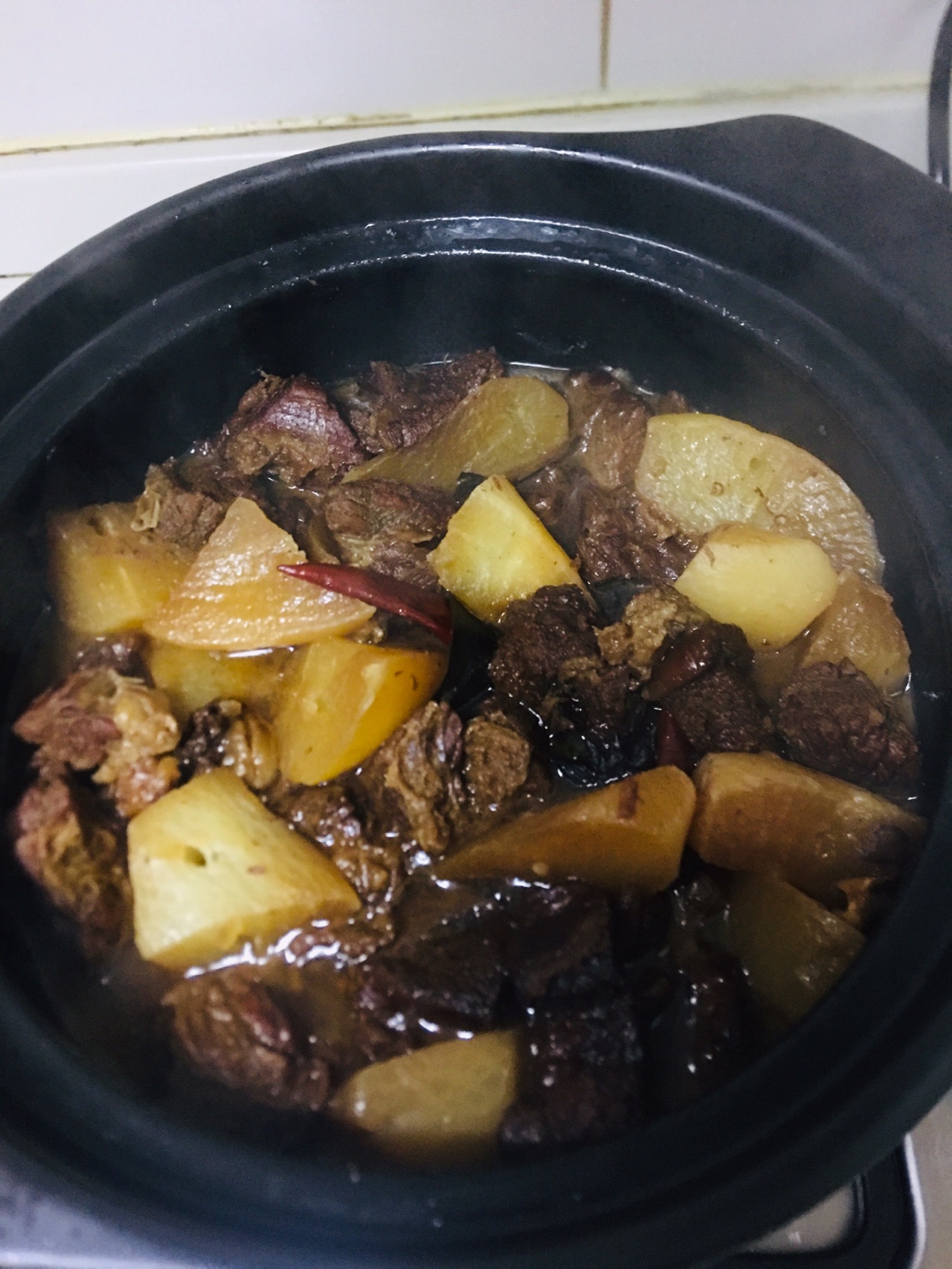红烧黄豆猪脚