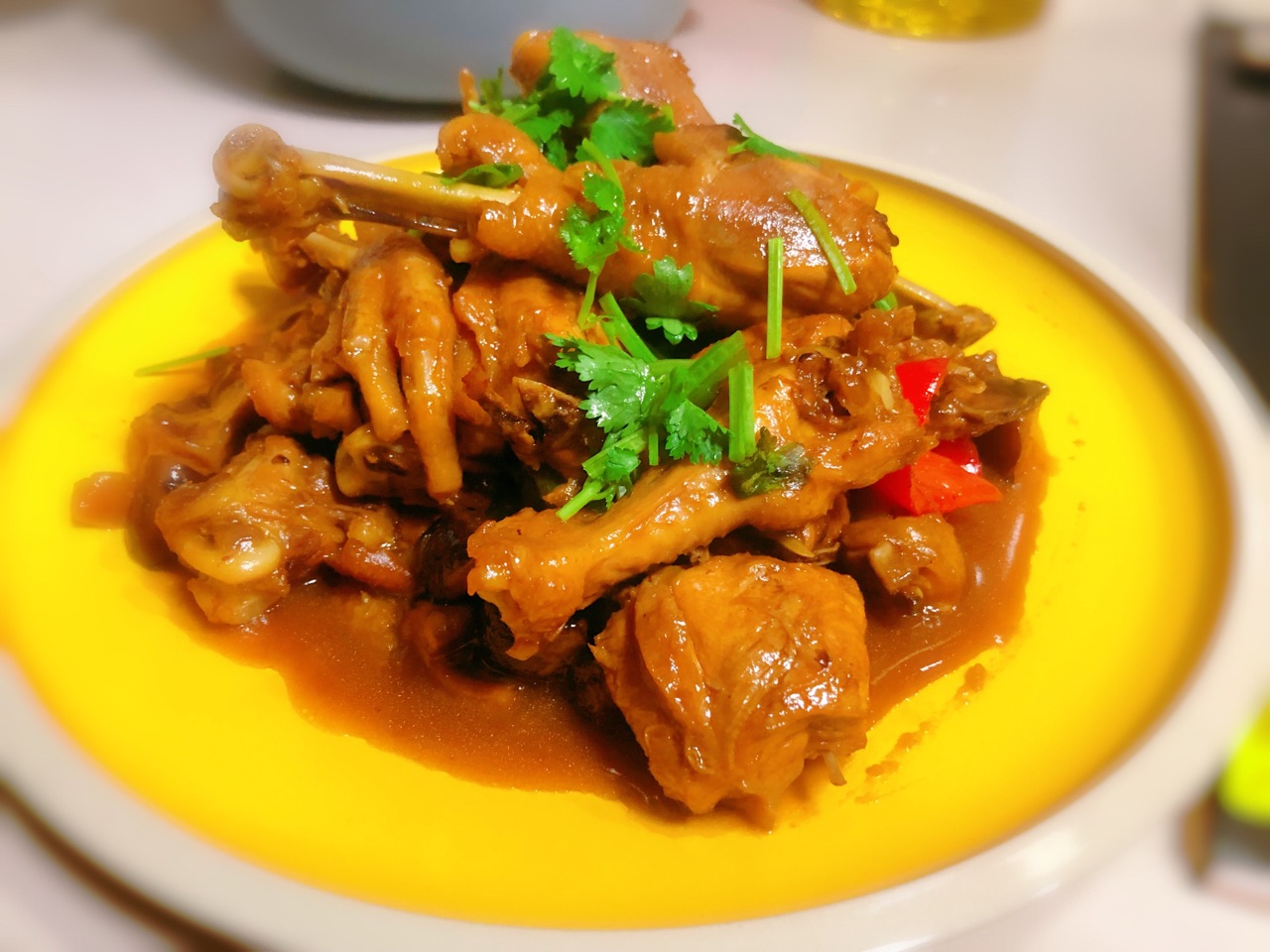 红烧鸡肉