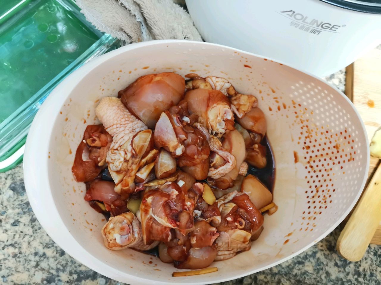 红烧鸡腿
