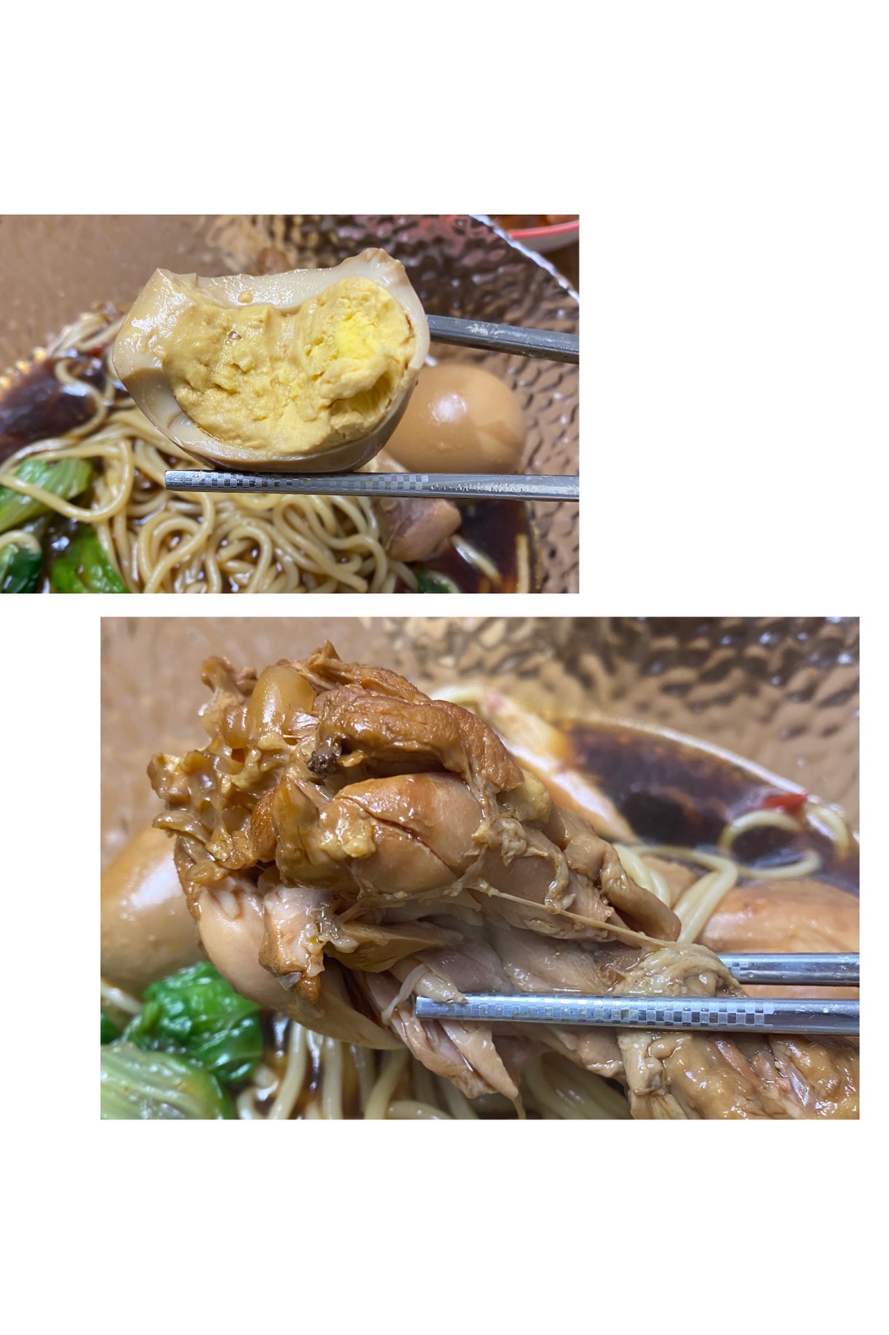 红烧鸡腿面
