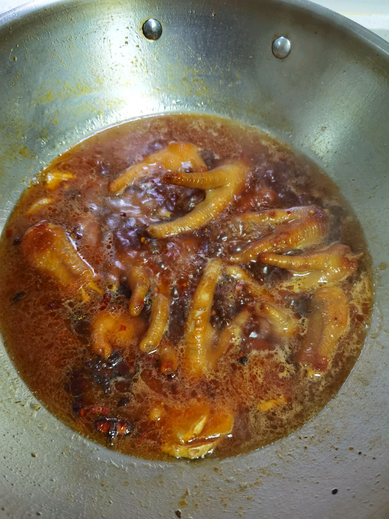 红烧鸡爪