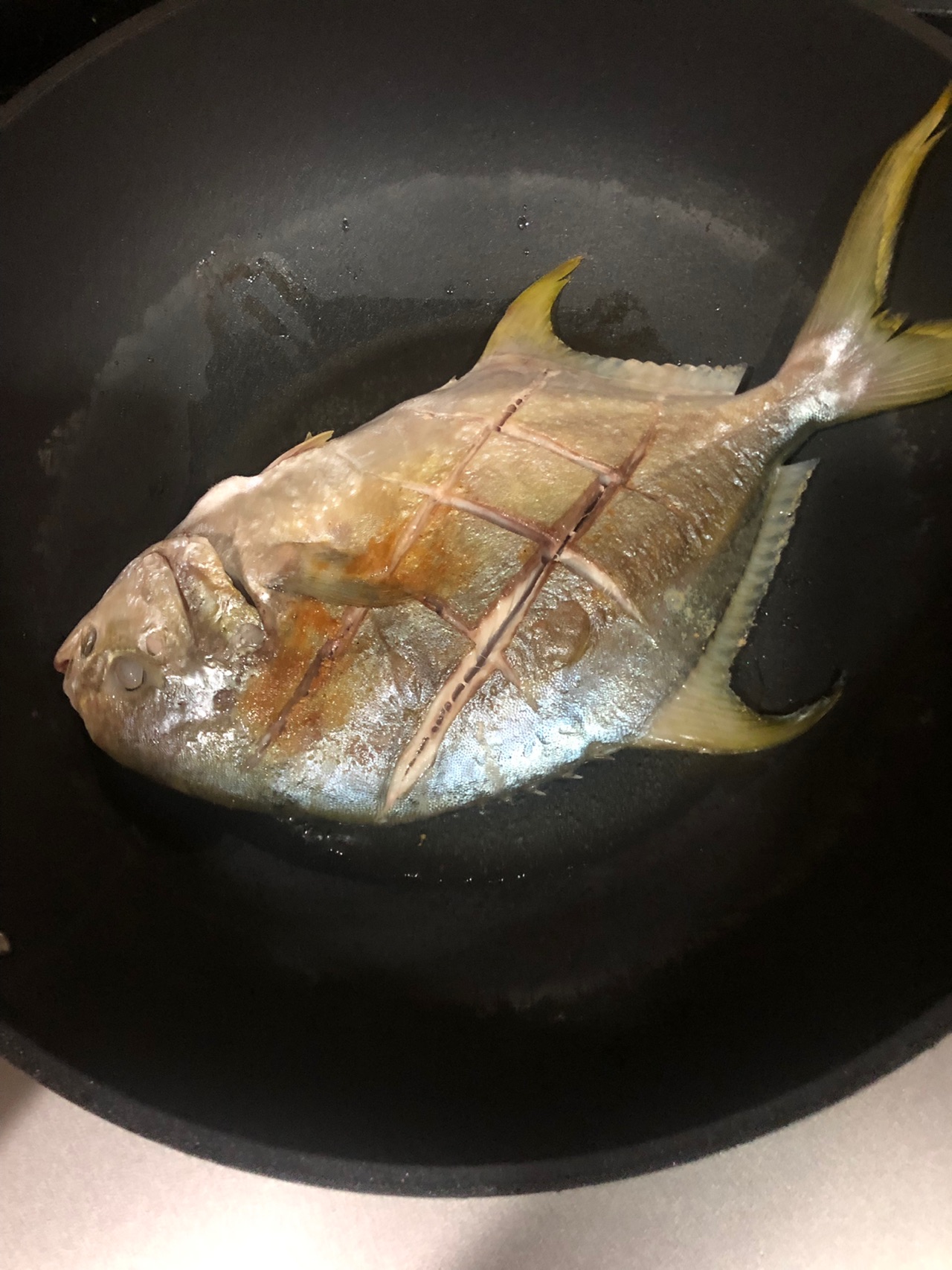红烧金鲳鱼