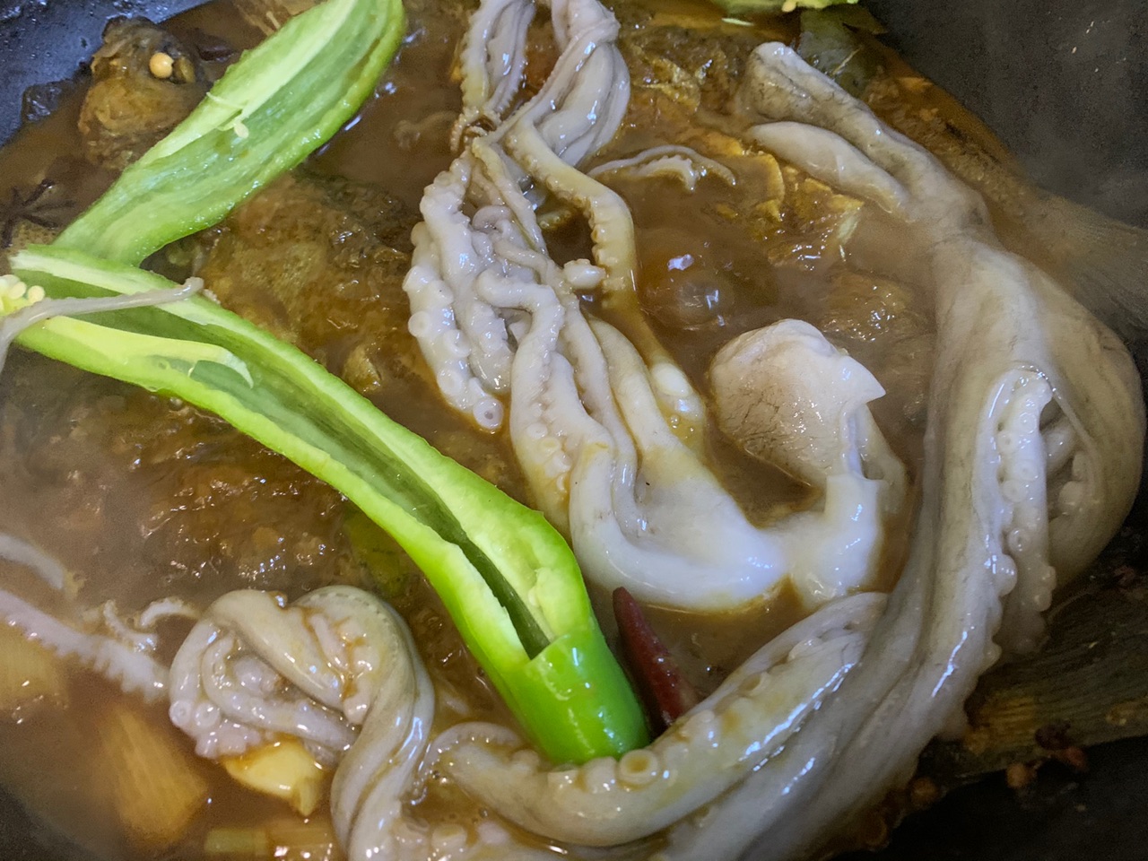 红烧鲈鱼