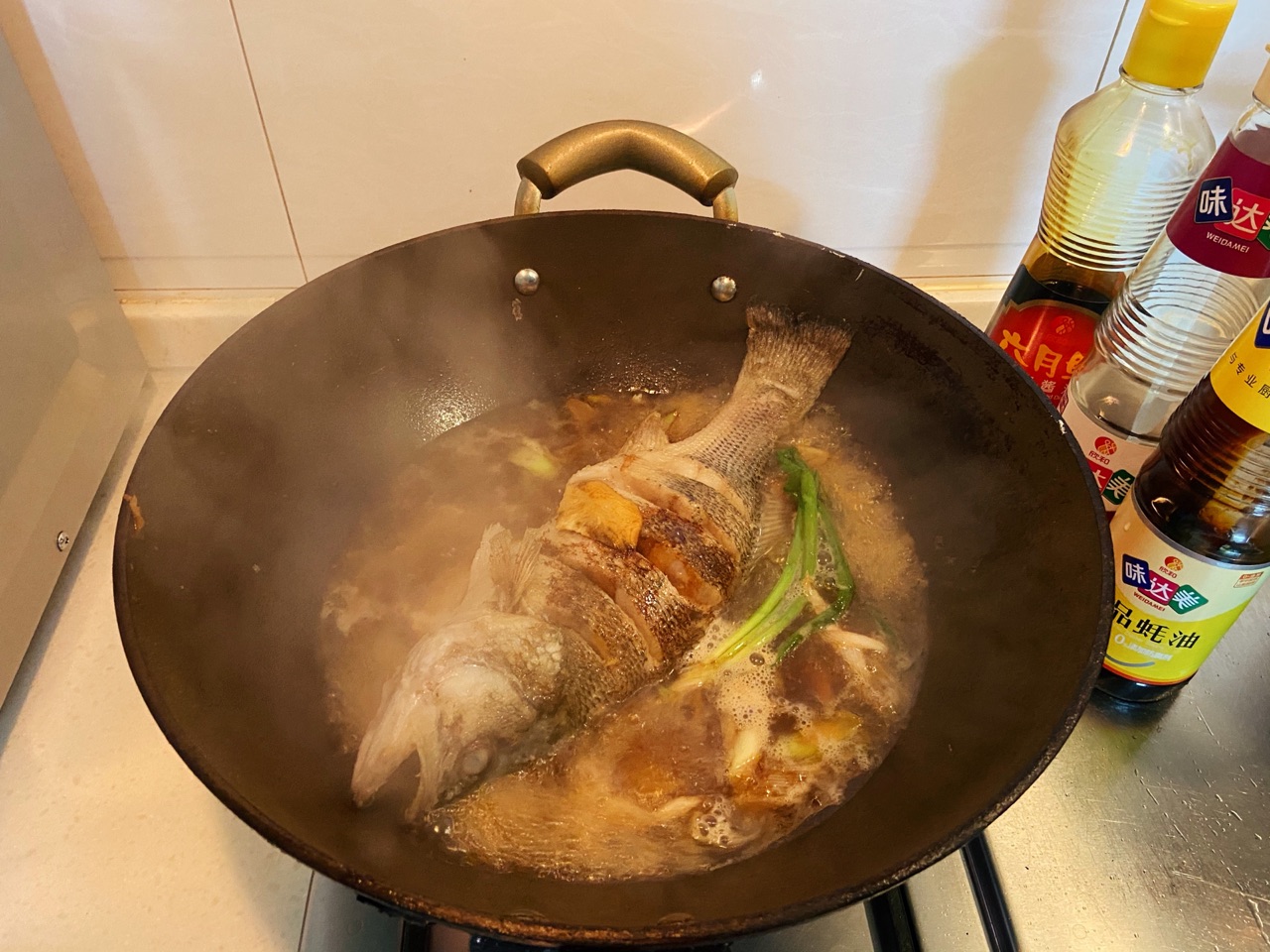 红烧鲈鱼