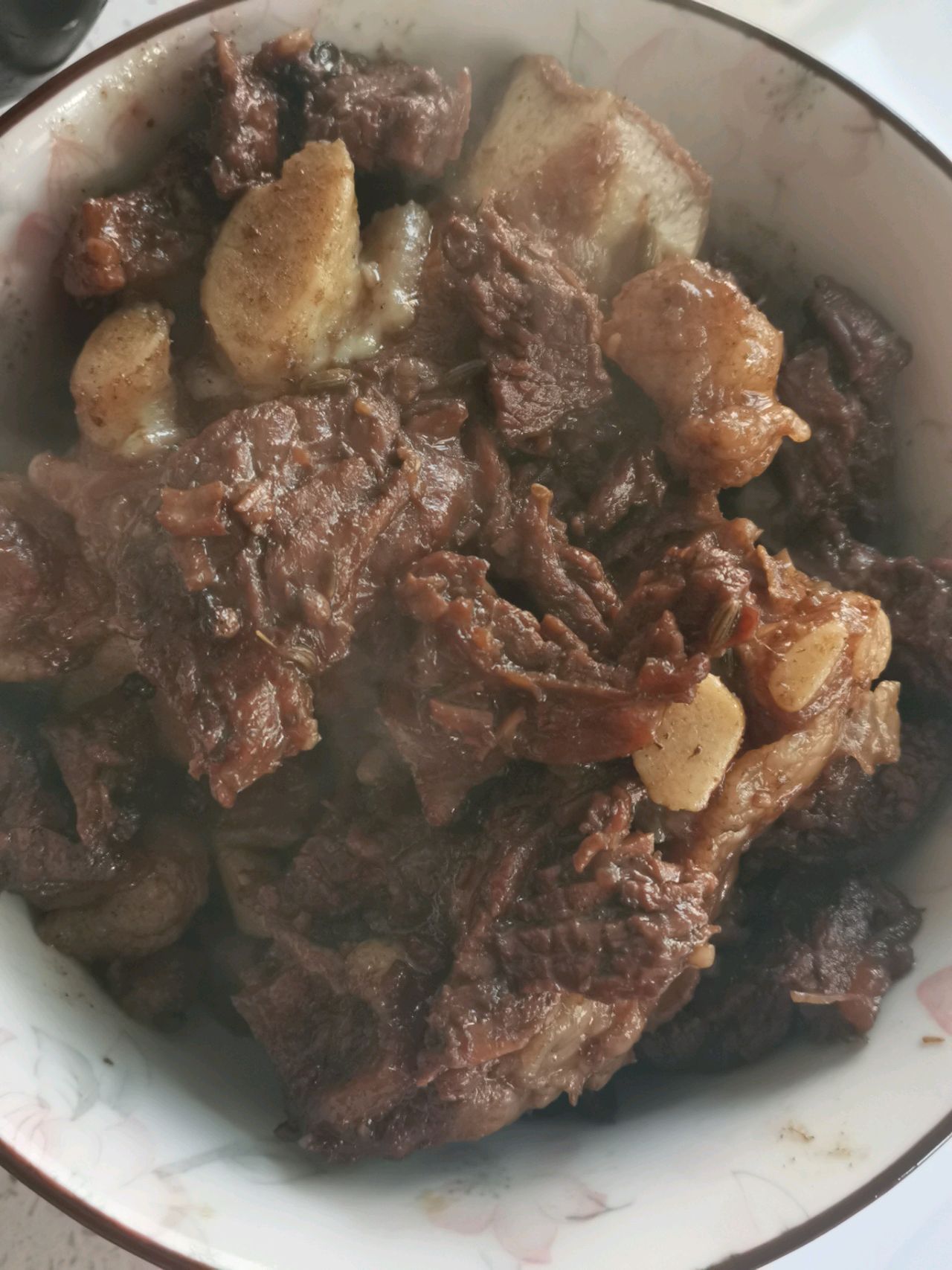 红烧牛肉牛尾＋牛肉面汤头