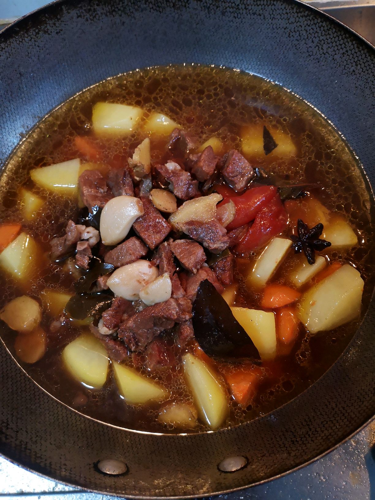 红烧牛肉土豆