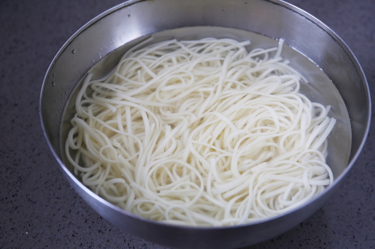 红烧茄丁炒面