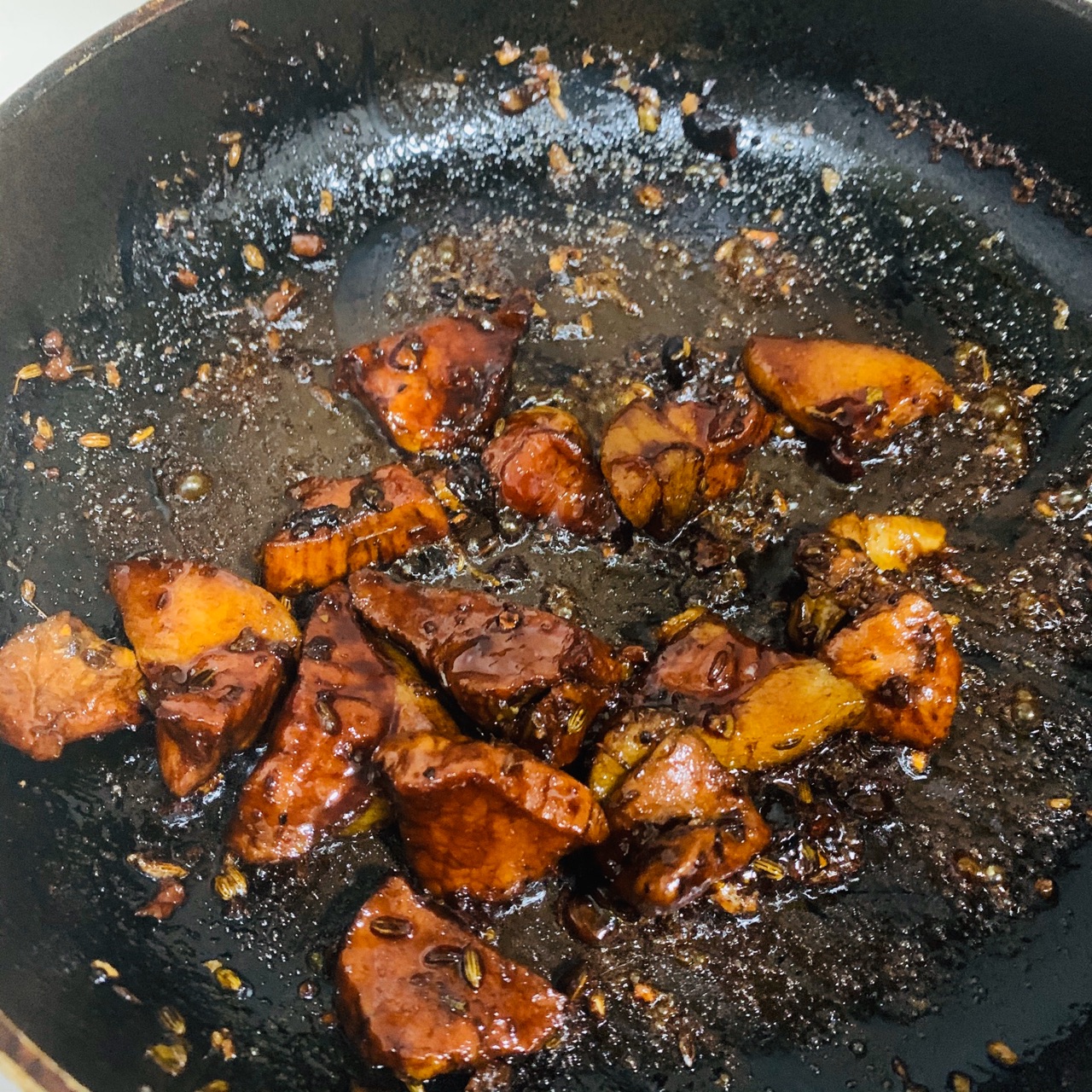 红烧肉夹馍