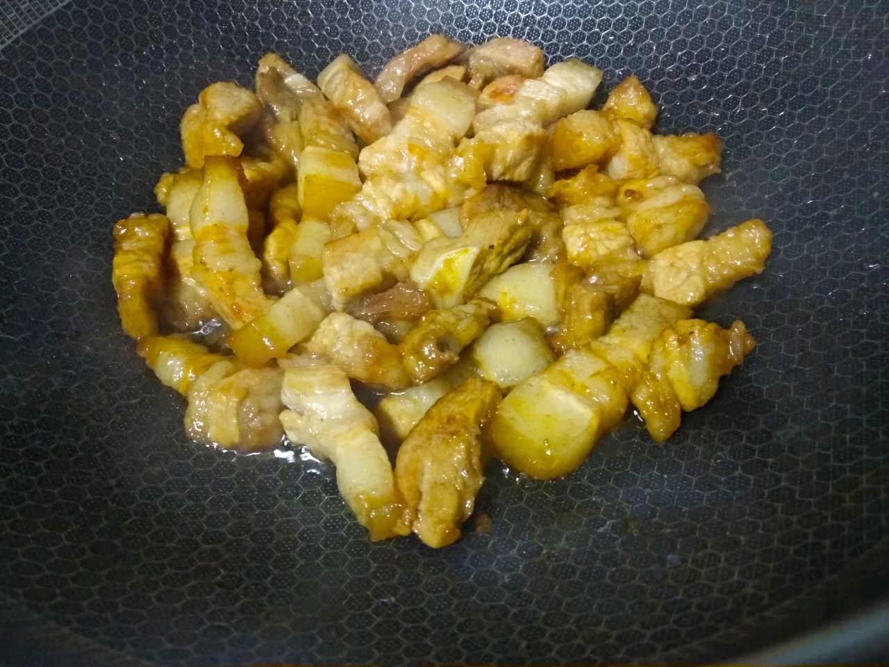 红烧肉+卤蛋