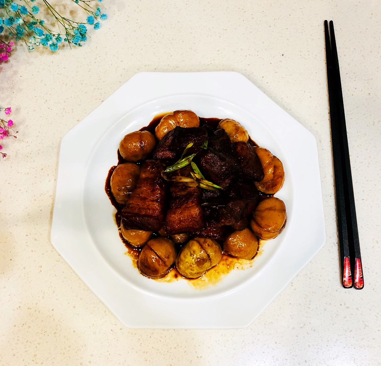 红烧肉与粟子