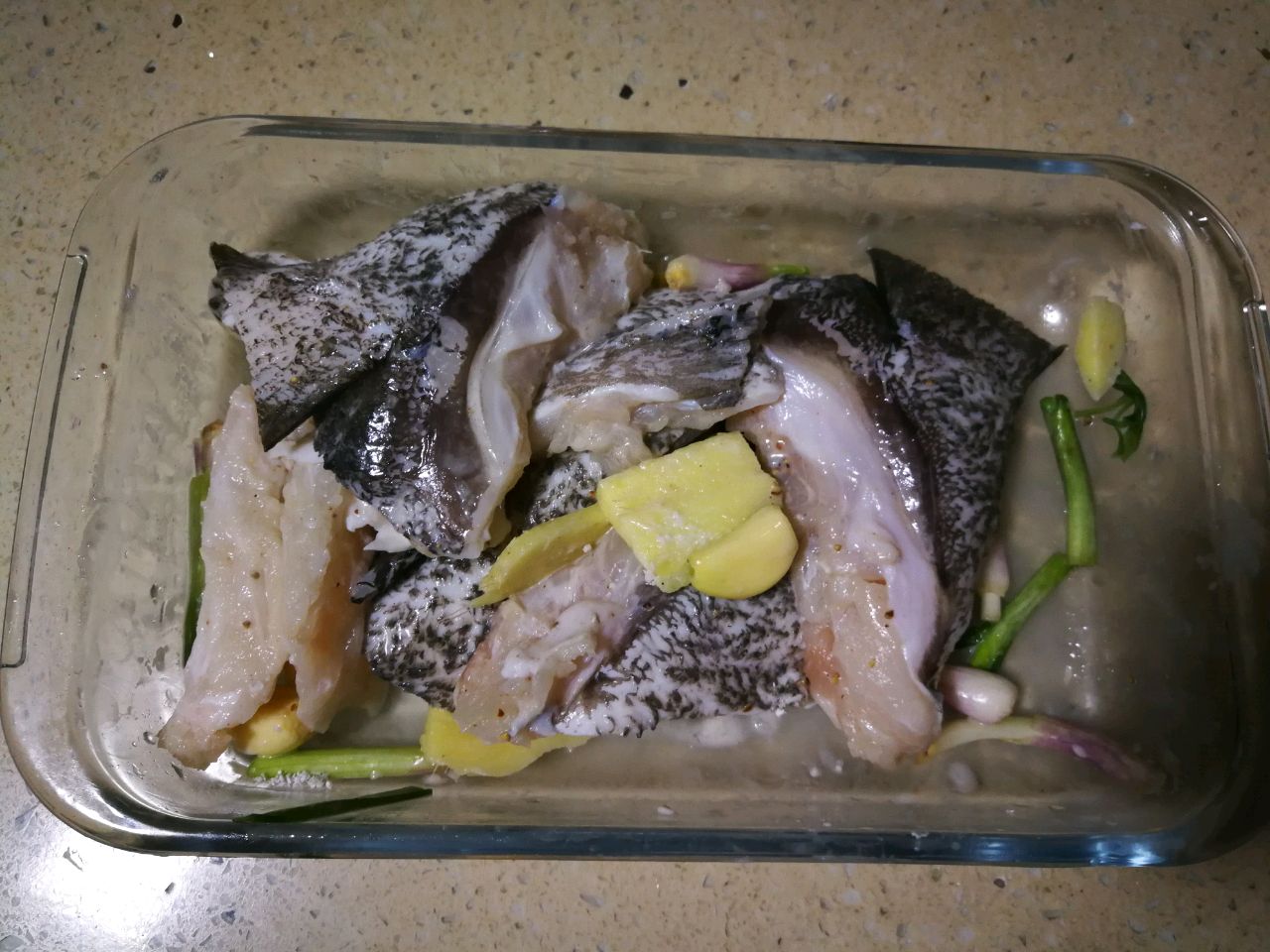 红烧石斑鱼下巴