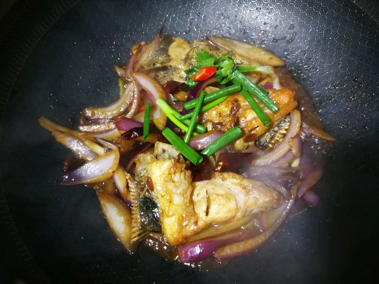 红烧石斑鱼下巴