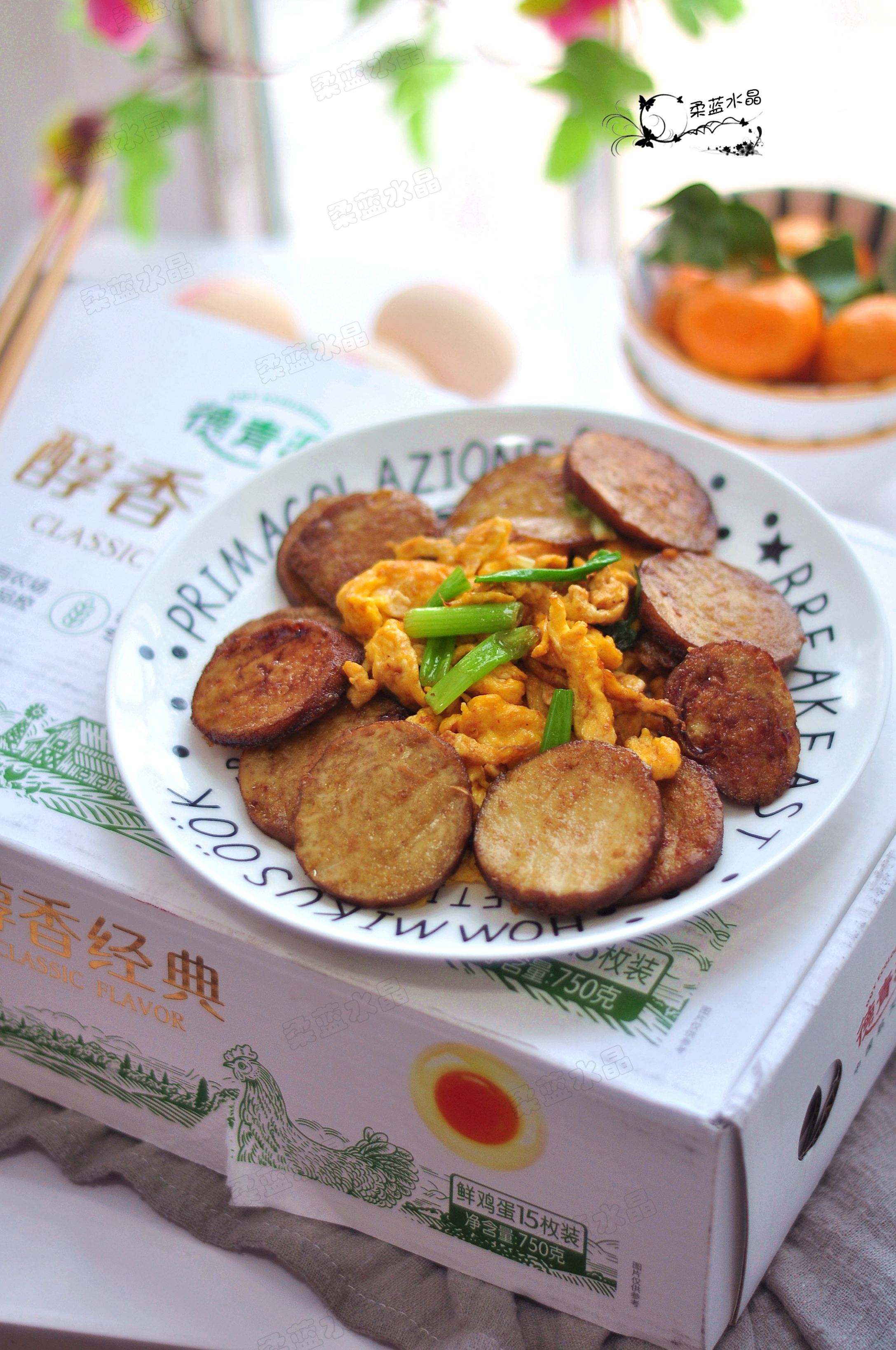红烧素鸡炒蛋