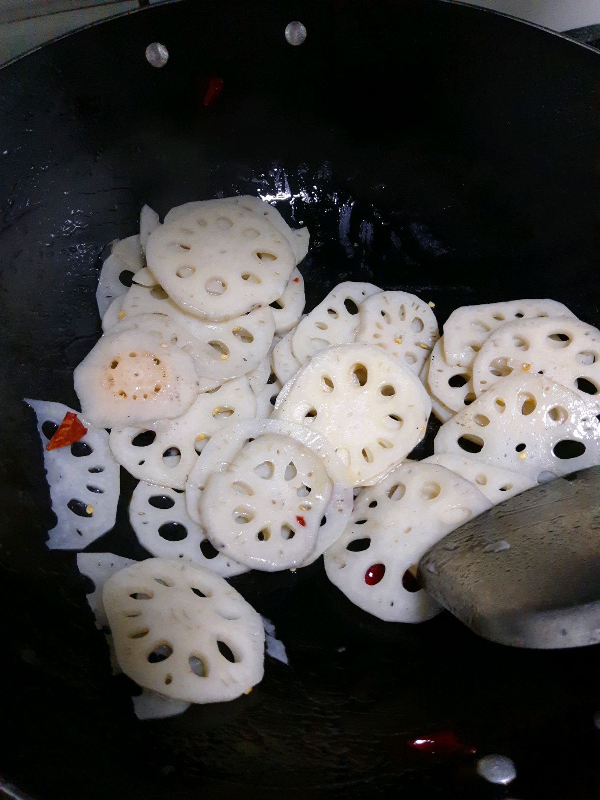 红烧素藕片