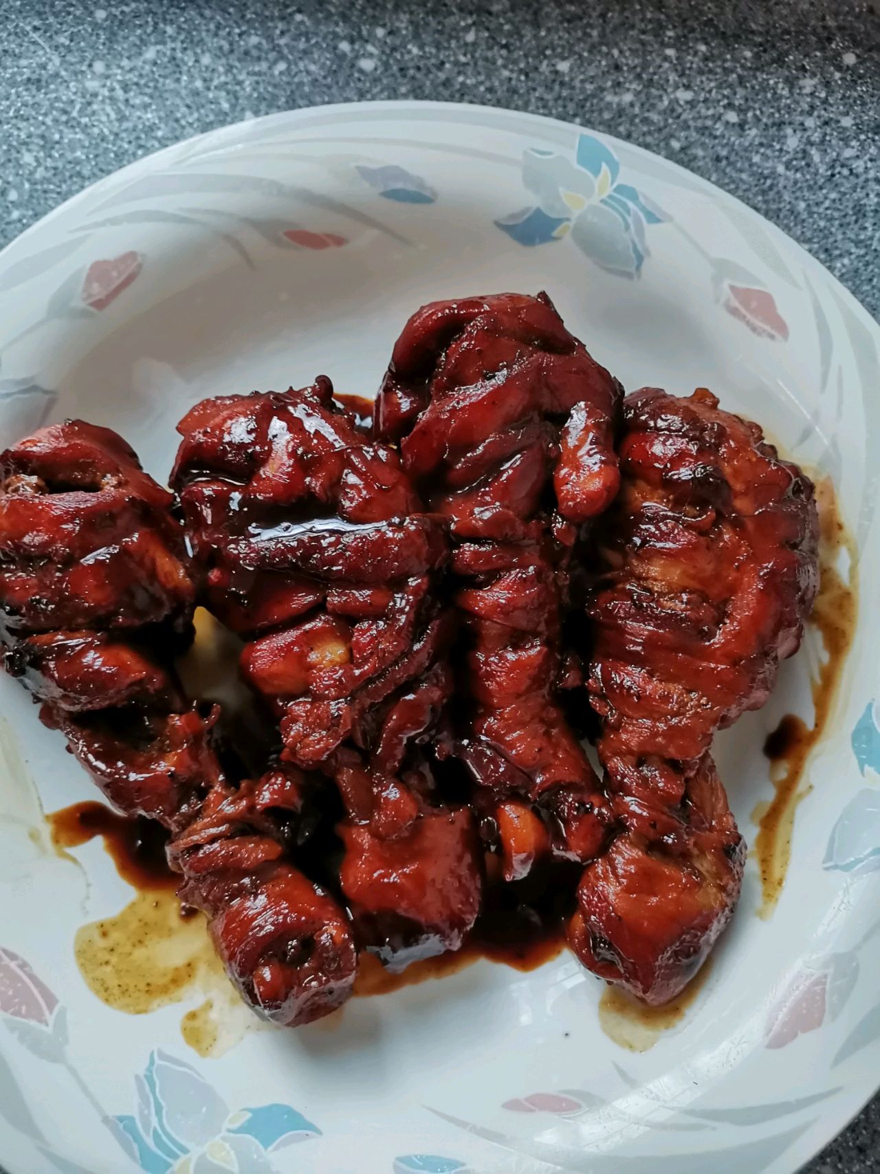 红烧蒜香琵琶腿
