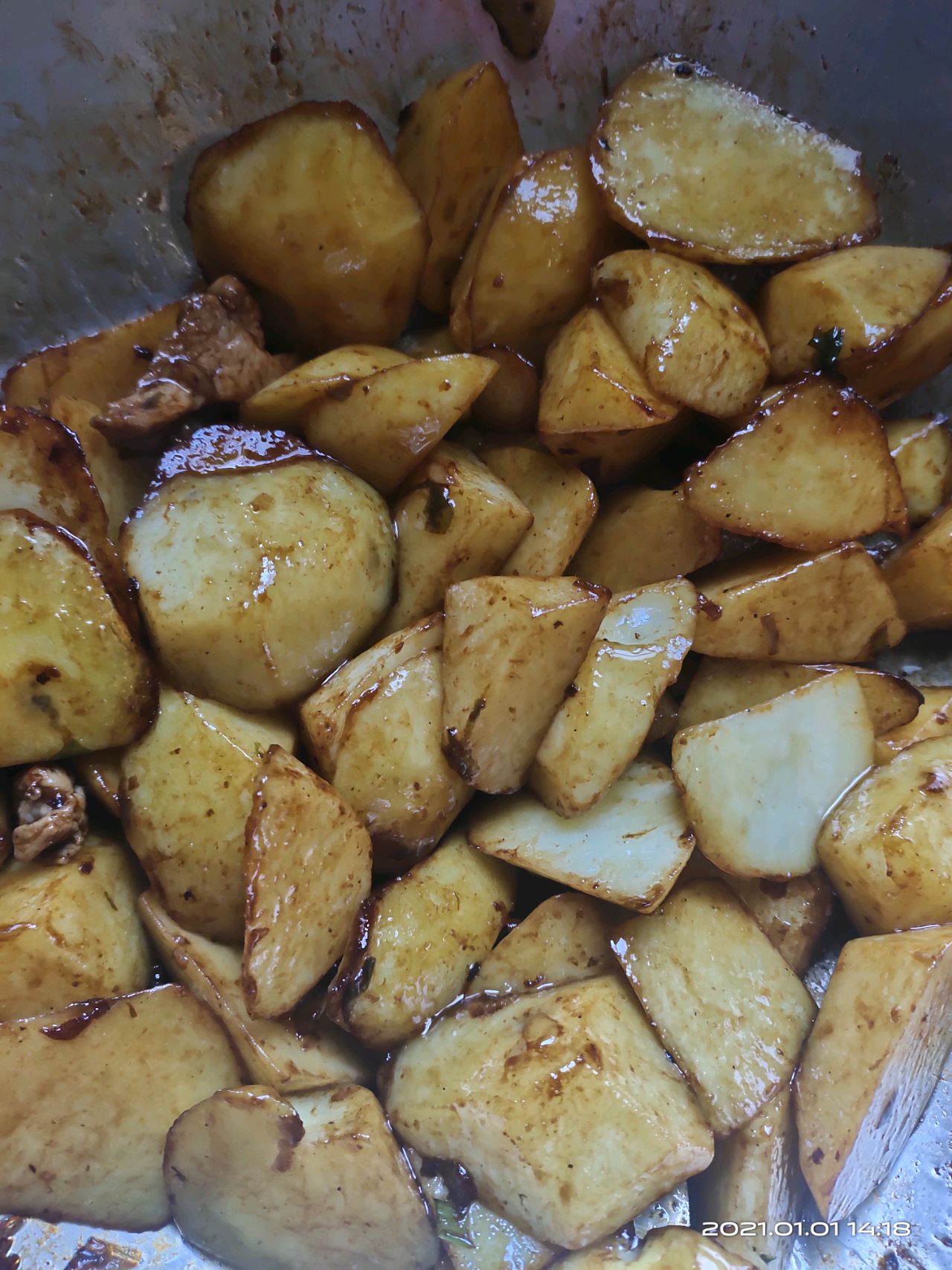红烧土豆块