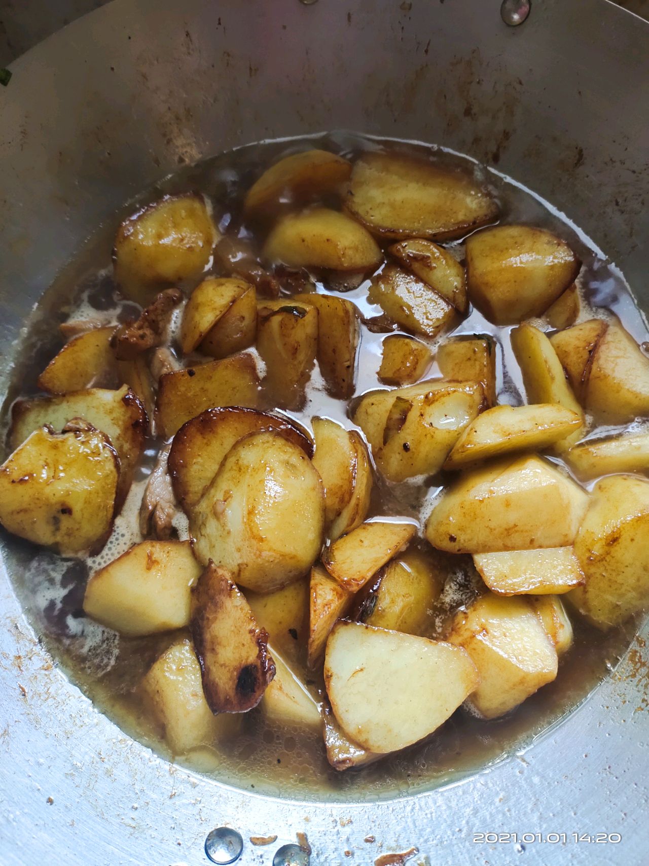 红烧土豆块