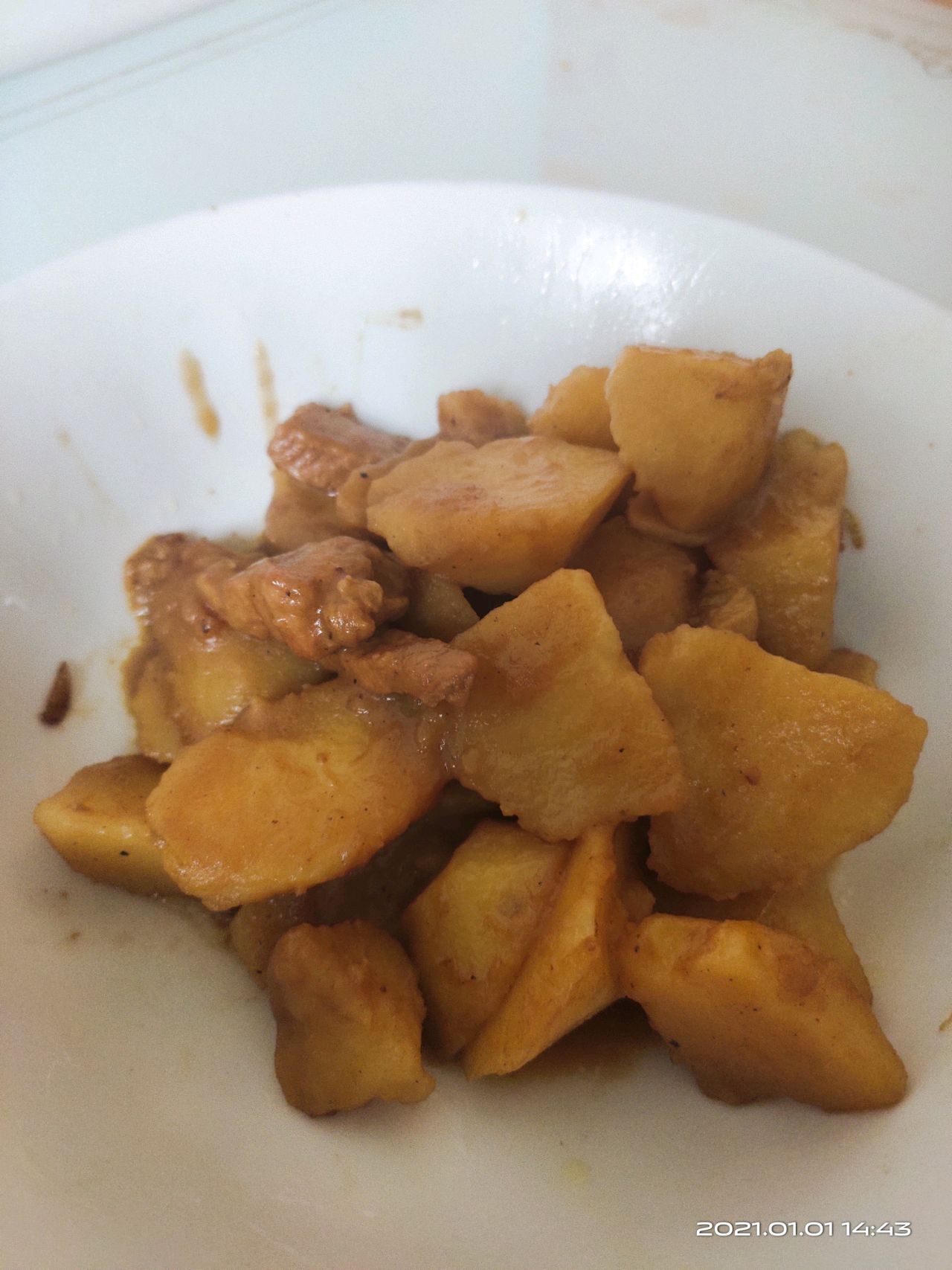 红烧土豆块