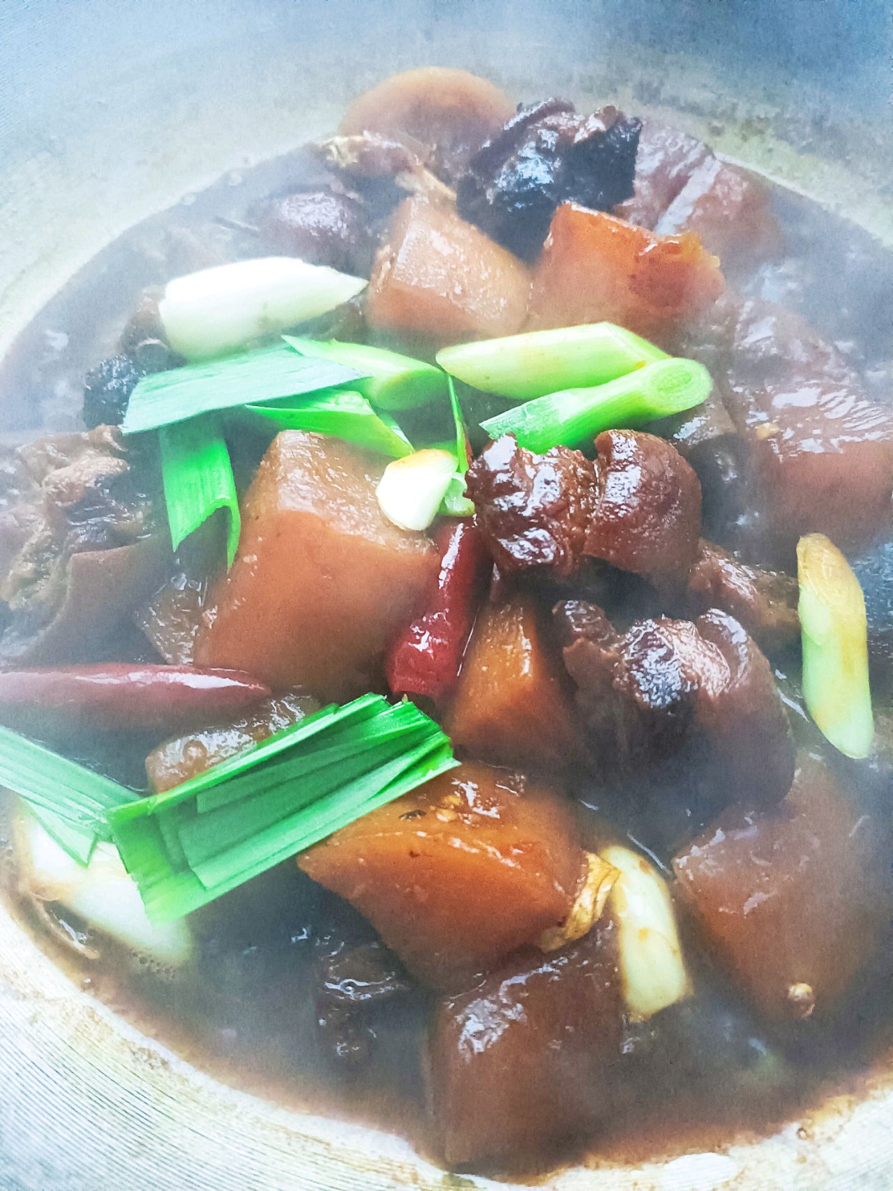 红烧羊肉炖萝卜