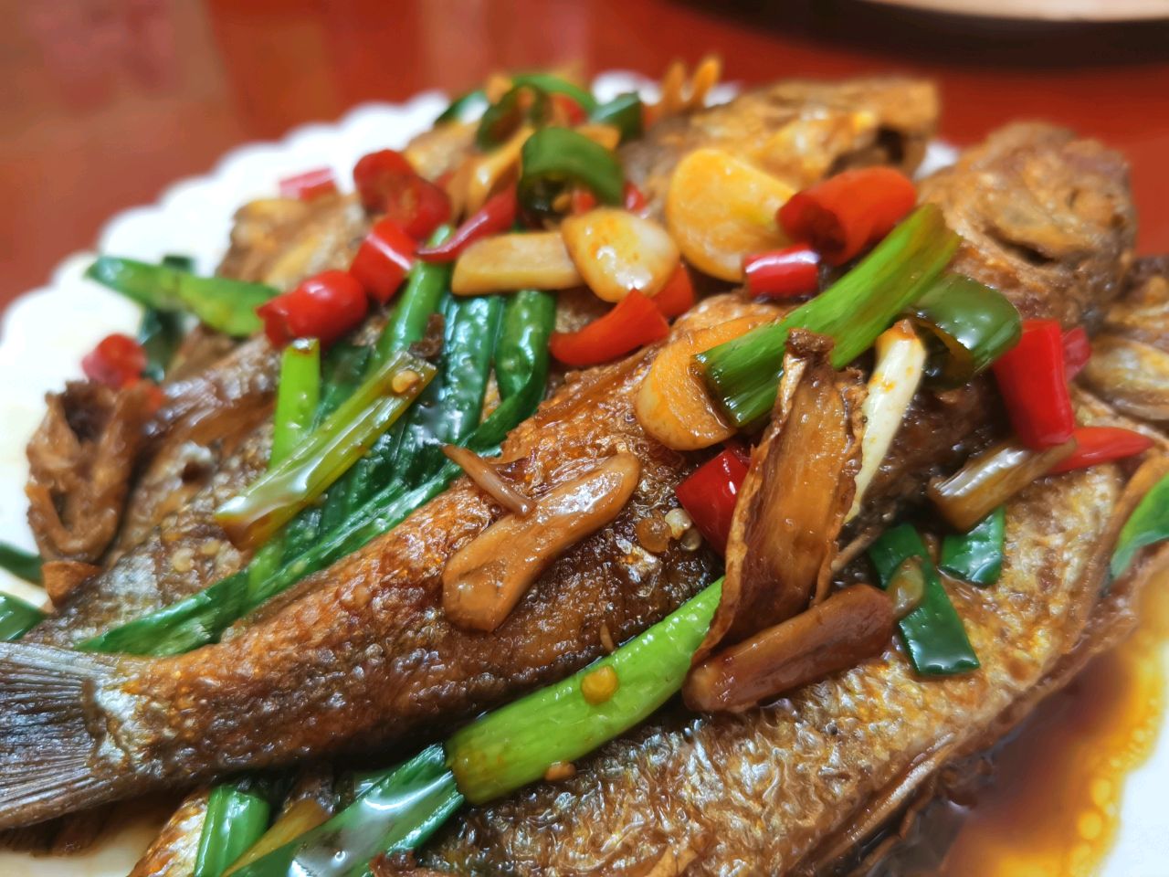 红烧野生沾鱼（超好吃）
