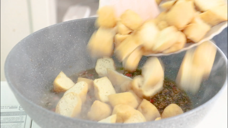 红烧油豆腐