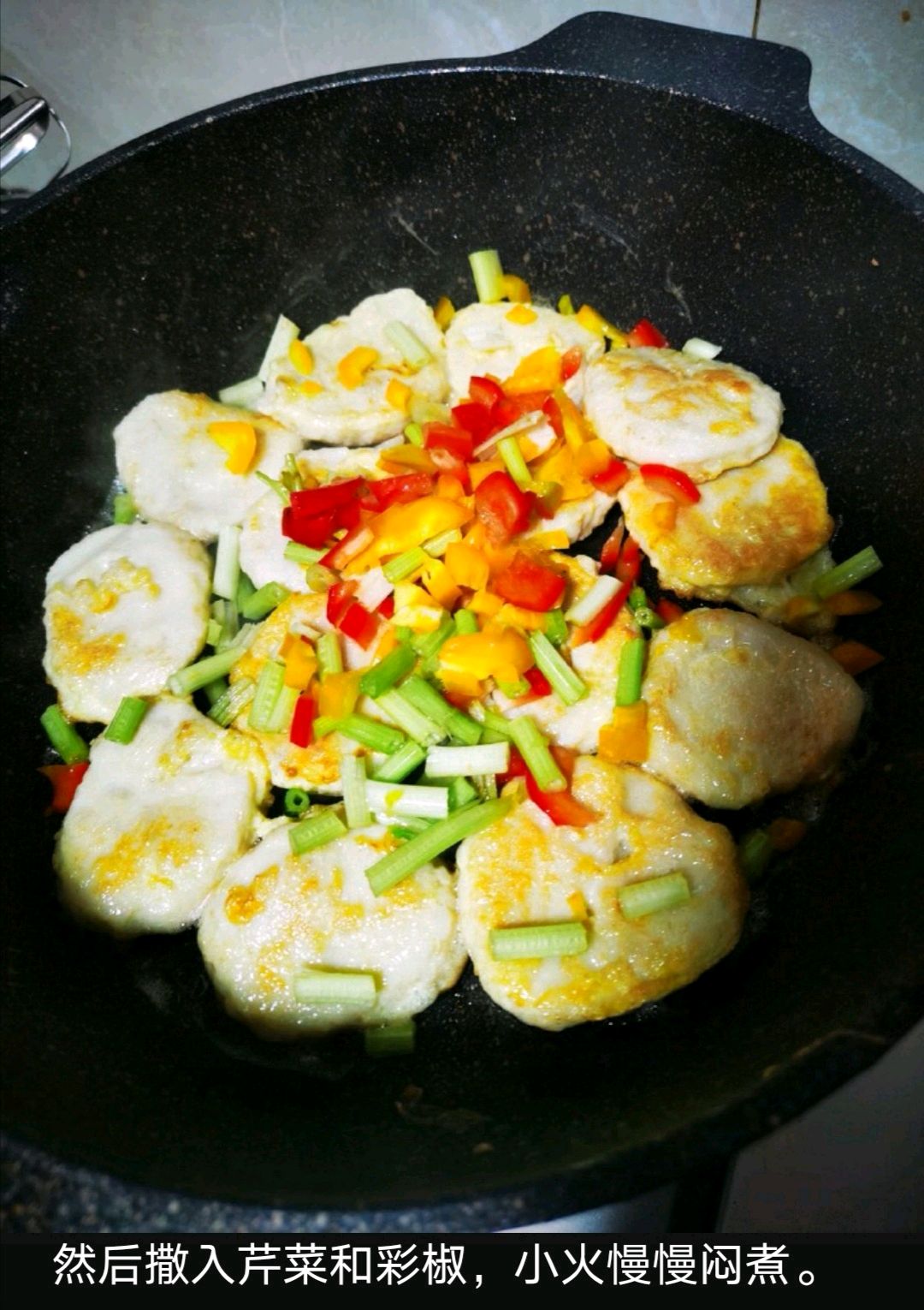 红烧鱼饼