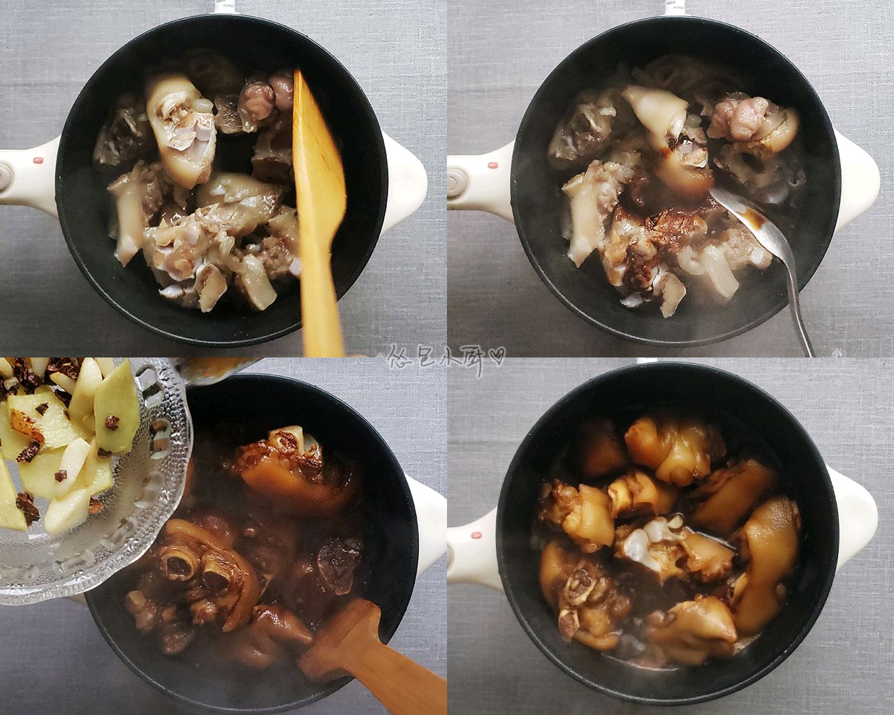 红烧猪蹄~软糯下饭，超入味