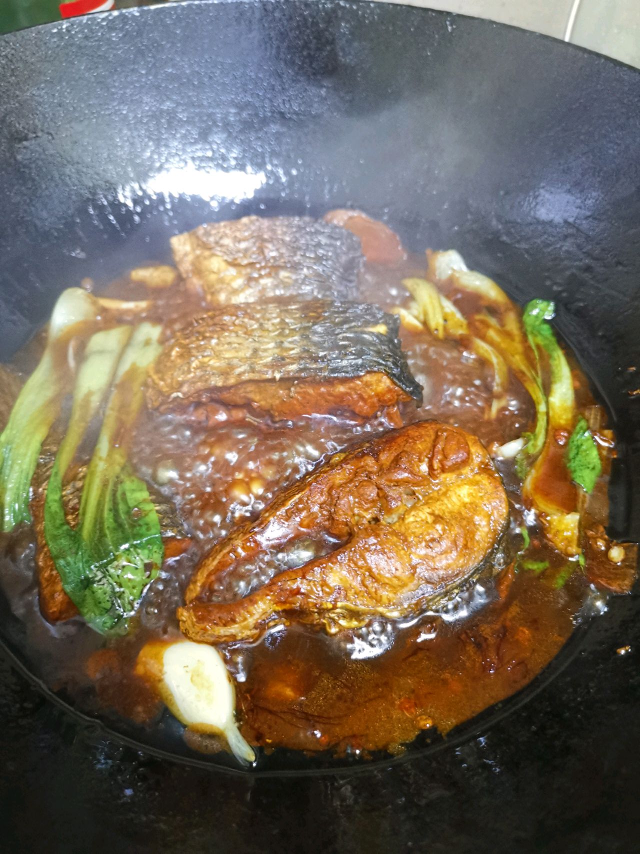 红烧鲻鱼