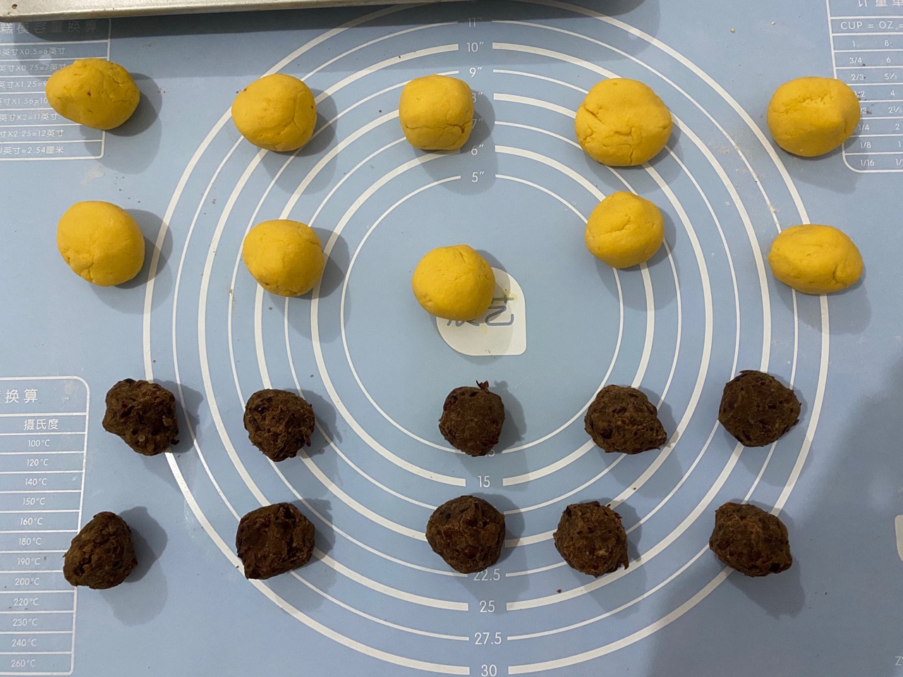 红薯豆沙糯米饼