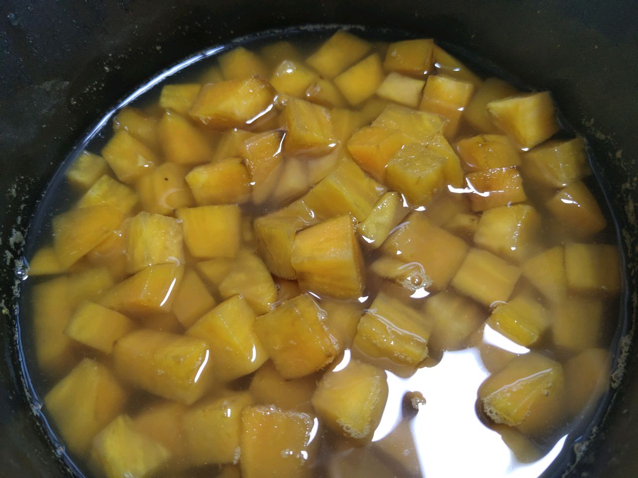 红薯炖奶