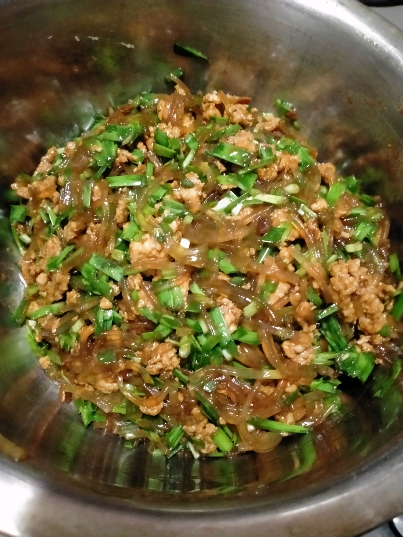 红薯粉酱肉包
