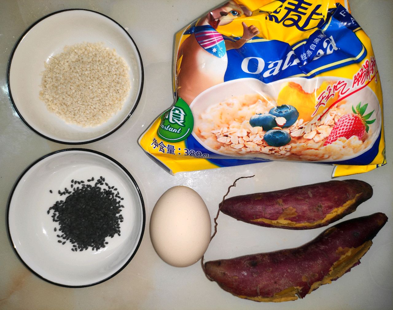 红薯麦片饼（烤箱版）