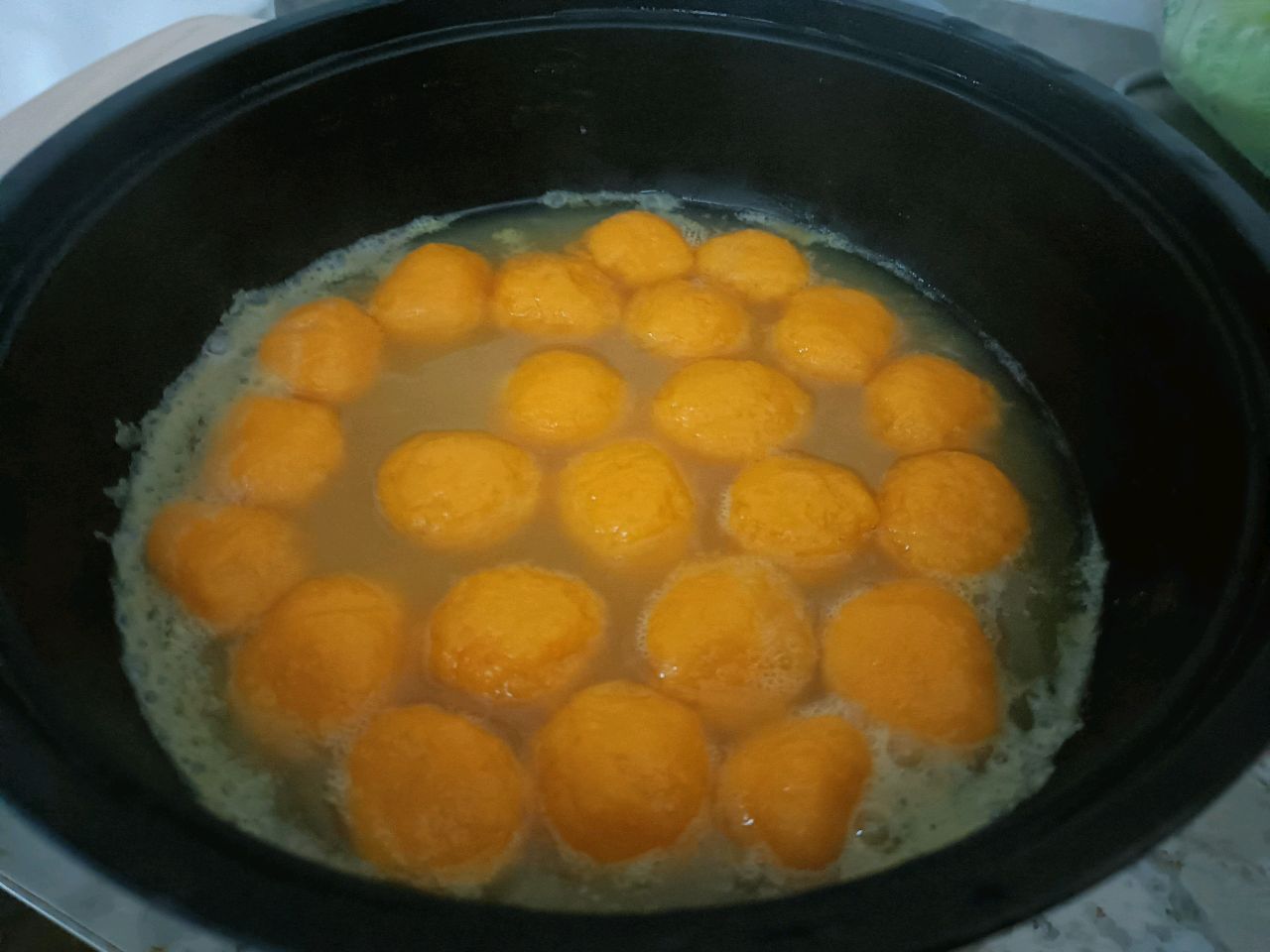 红薯糯米牛奶圆子