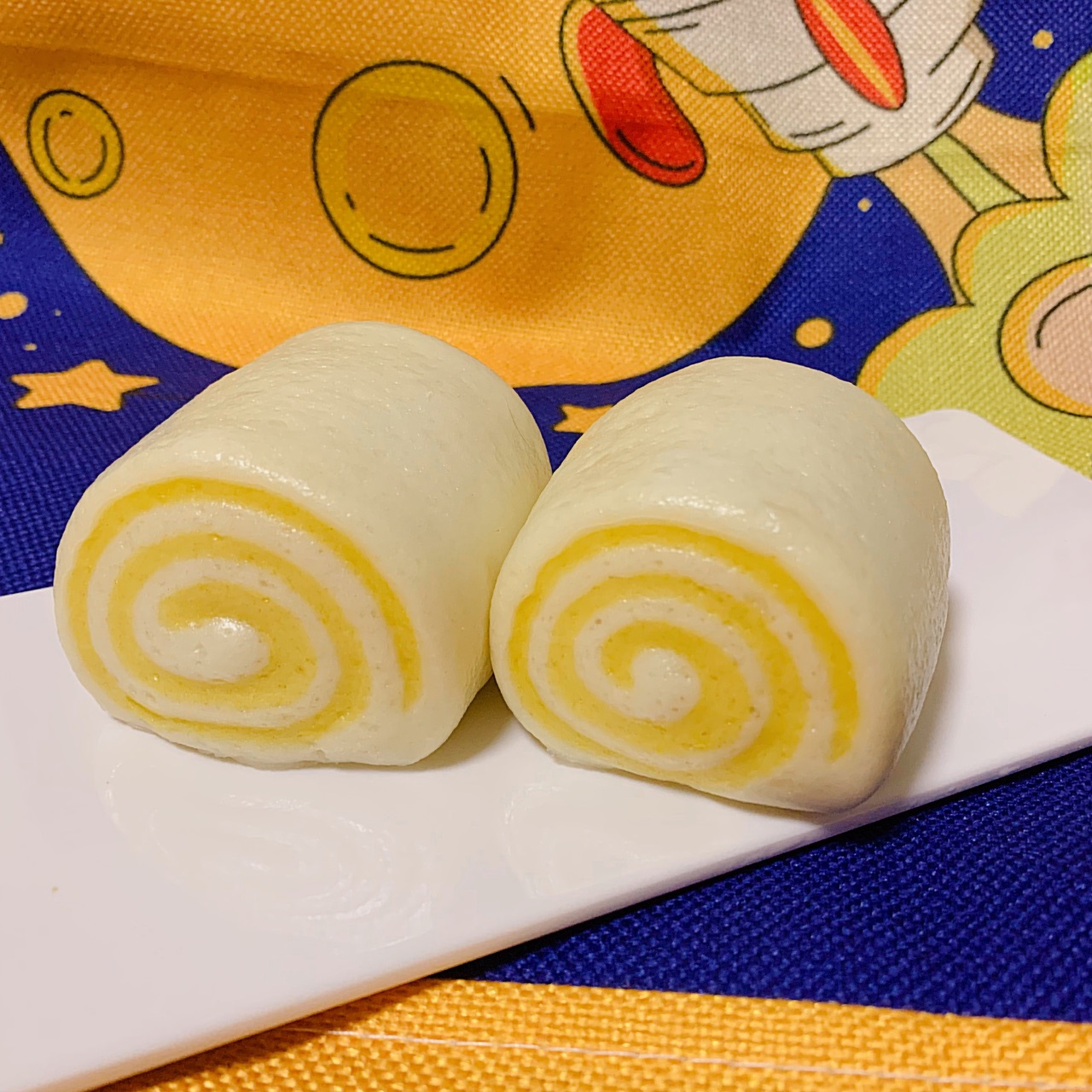 红薯双色刀切馒头
