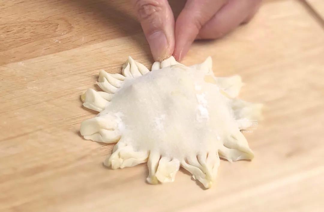 红薯太阳花饼