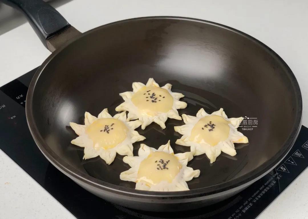 红薯太阳花饼