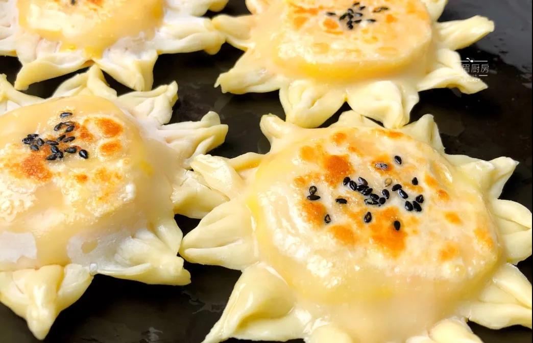 红薯太阳花饼