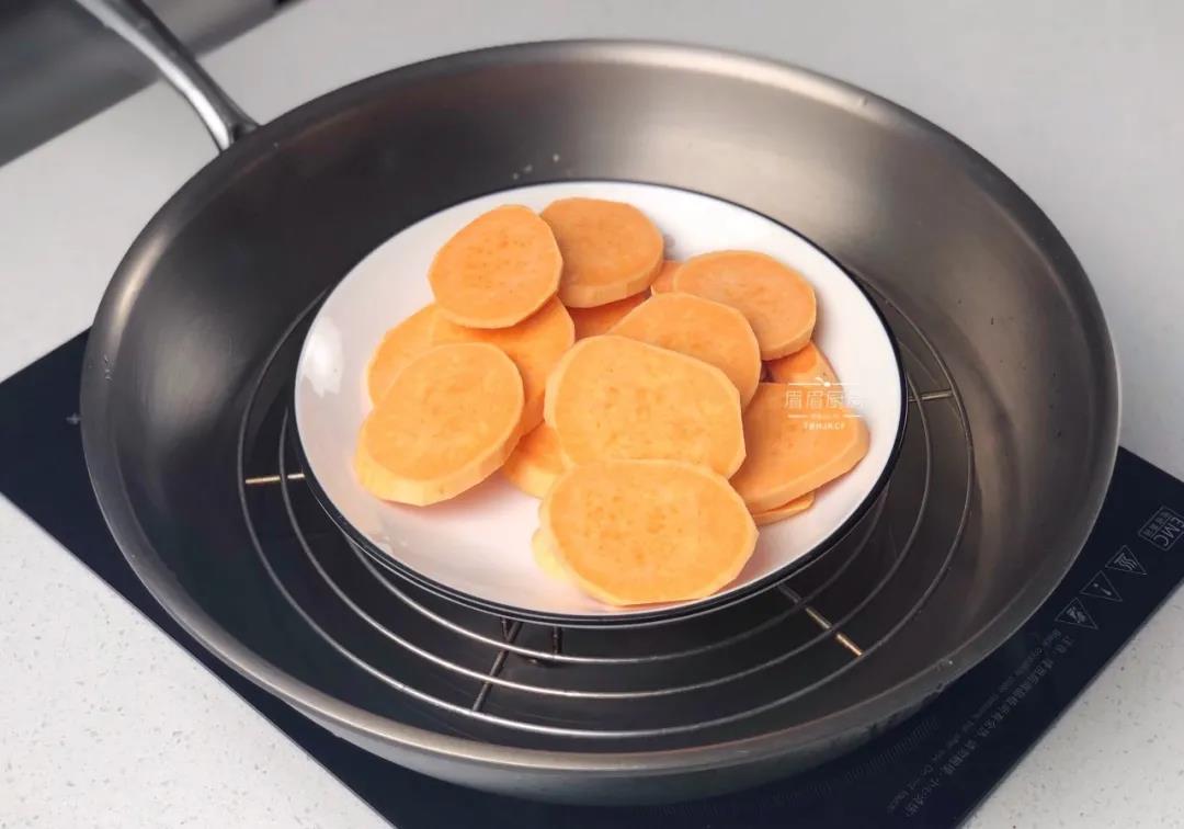 红薯太阳花饼